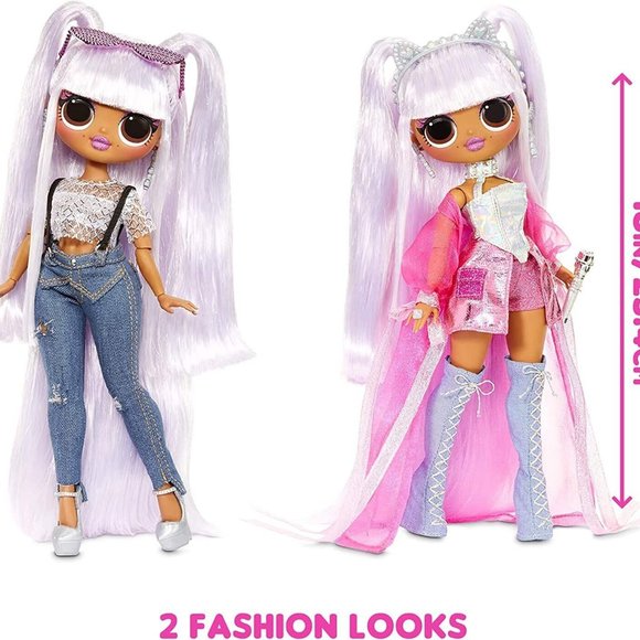 LOL Surprise OMG Remix Kitty K AND Lonestar Fashion Doll with 25 Surprises! - Picture 9 of 12